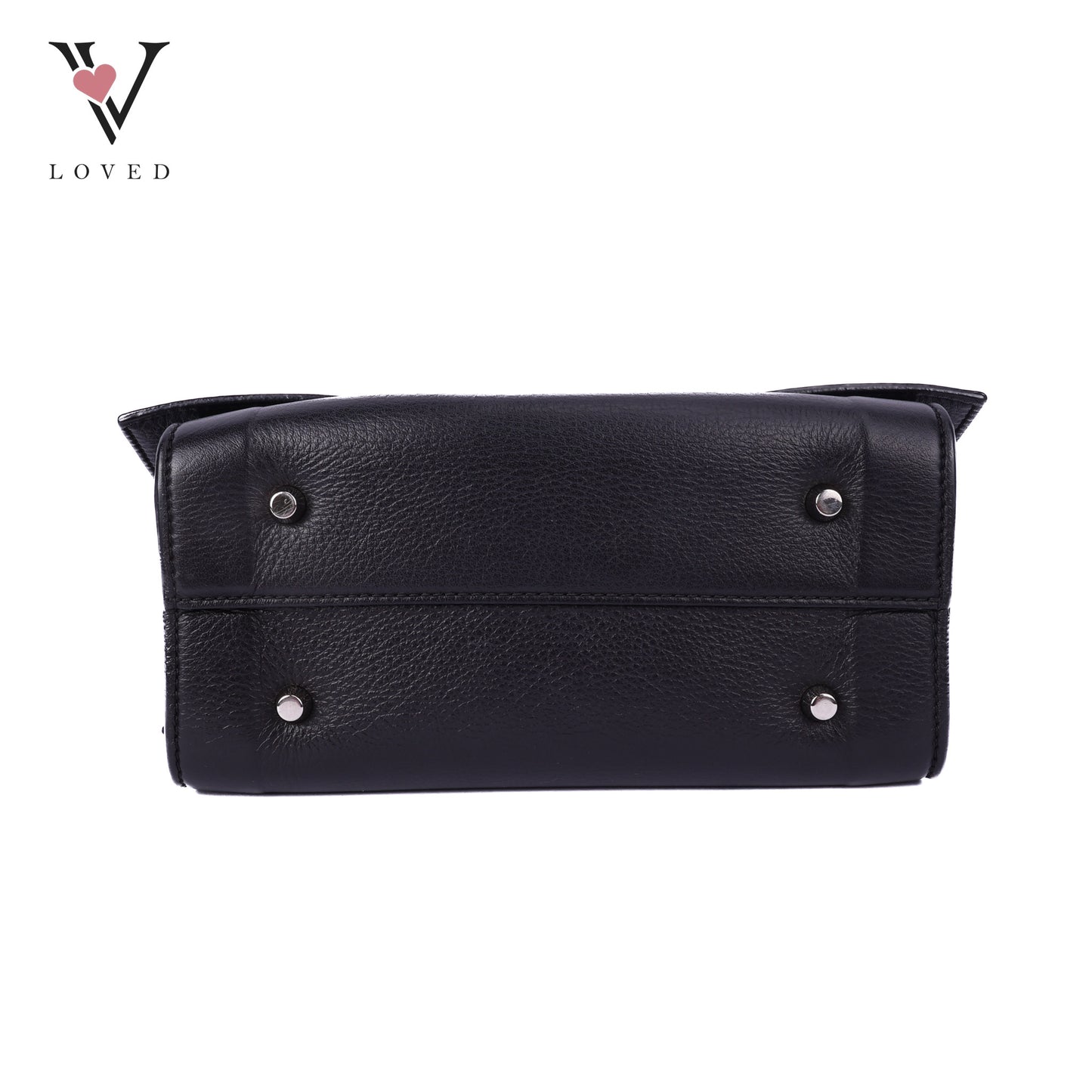 Shark Tooth Leather Satchel Pony