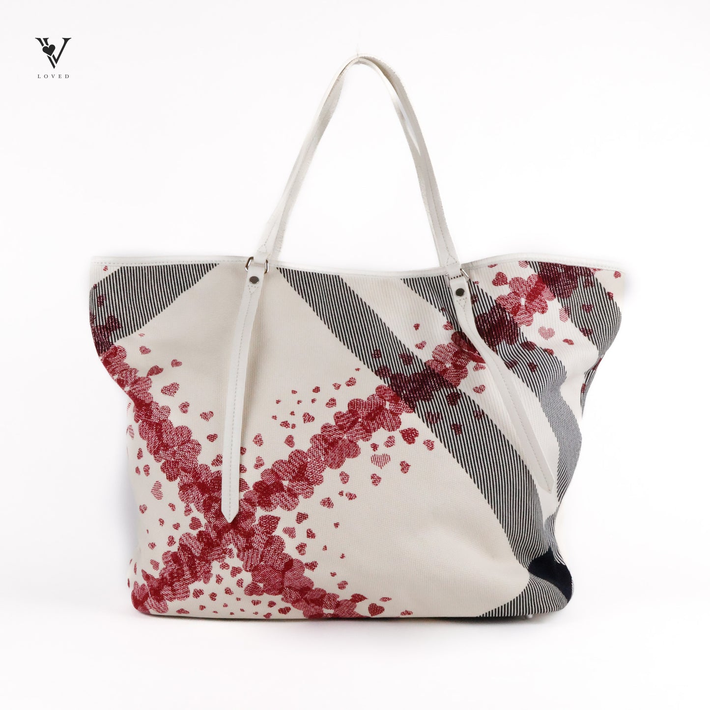 Prorsum Heart Pattern Large Tote Bag