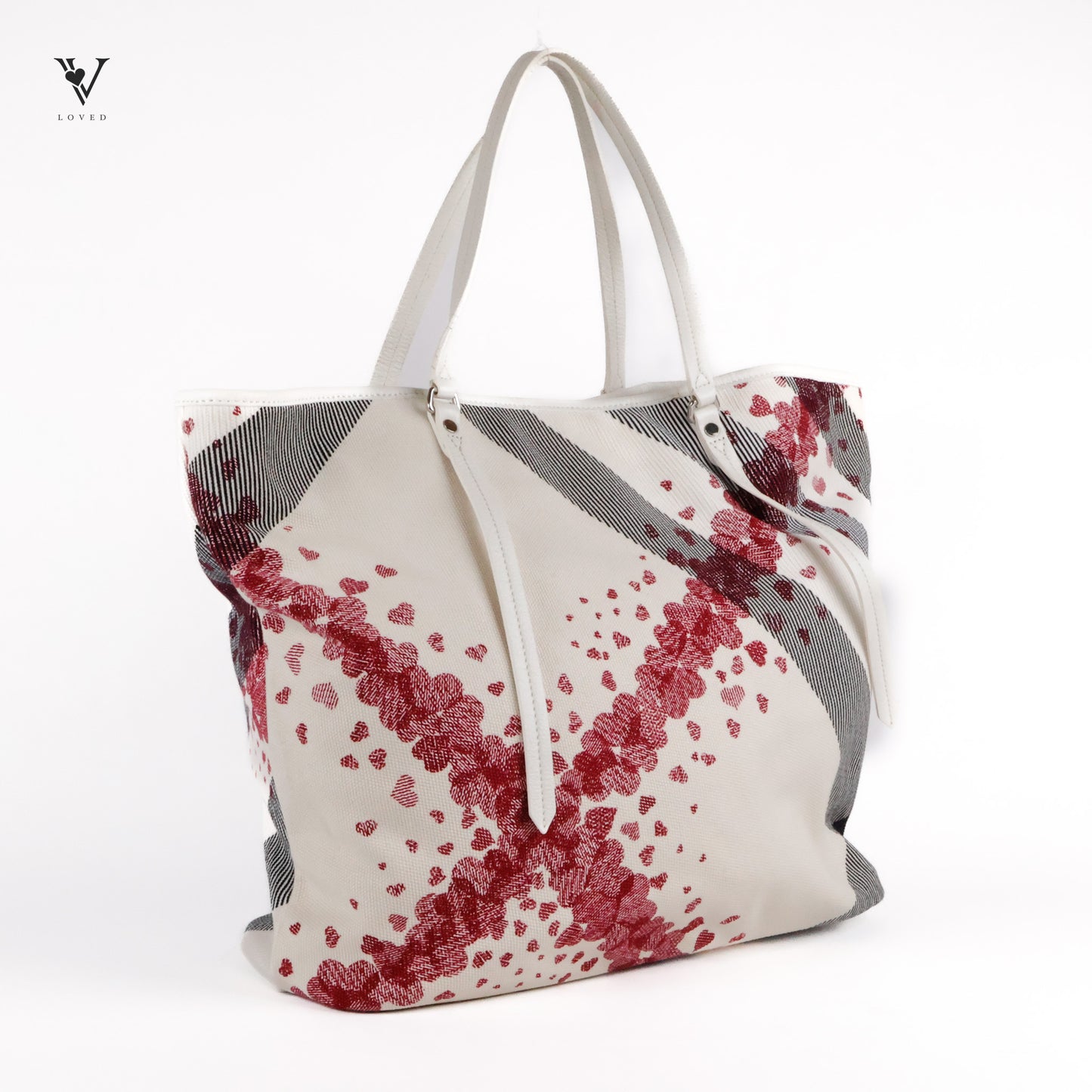 Prorsum Heart Pattern Large Tote Bag