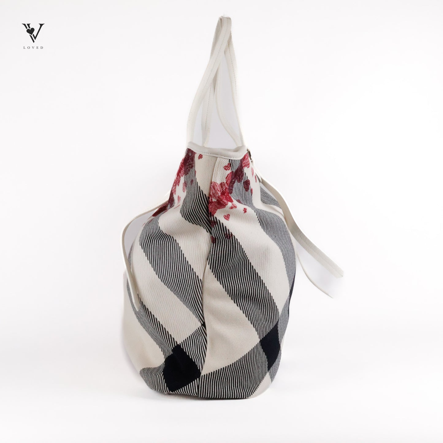 Prorsum Heart Pattern Large Tote Bag