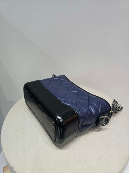 Chanel Gabrielle Hobo Bag in Navy Blue