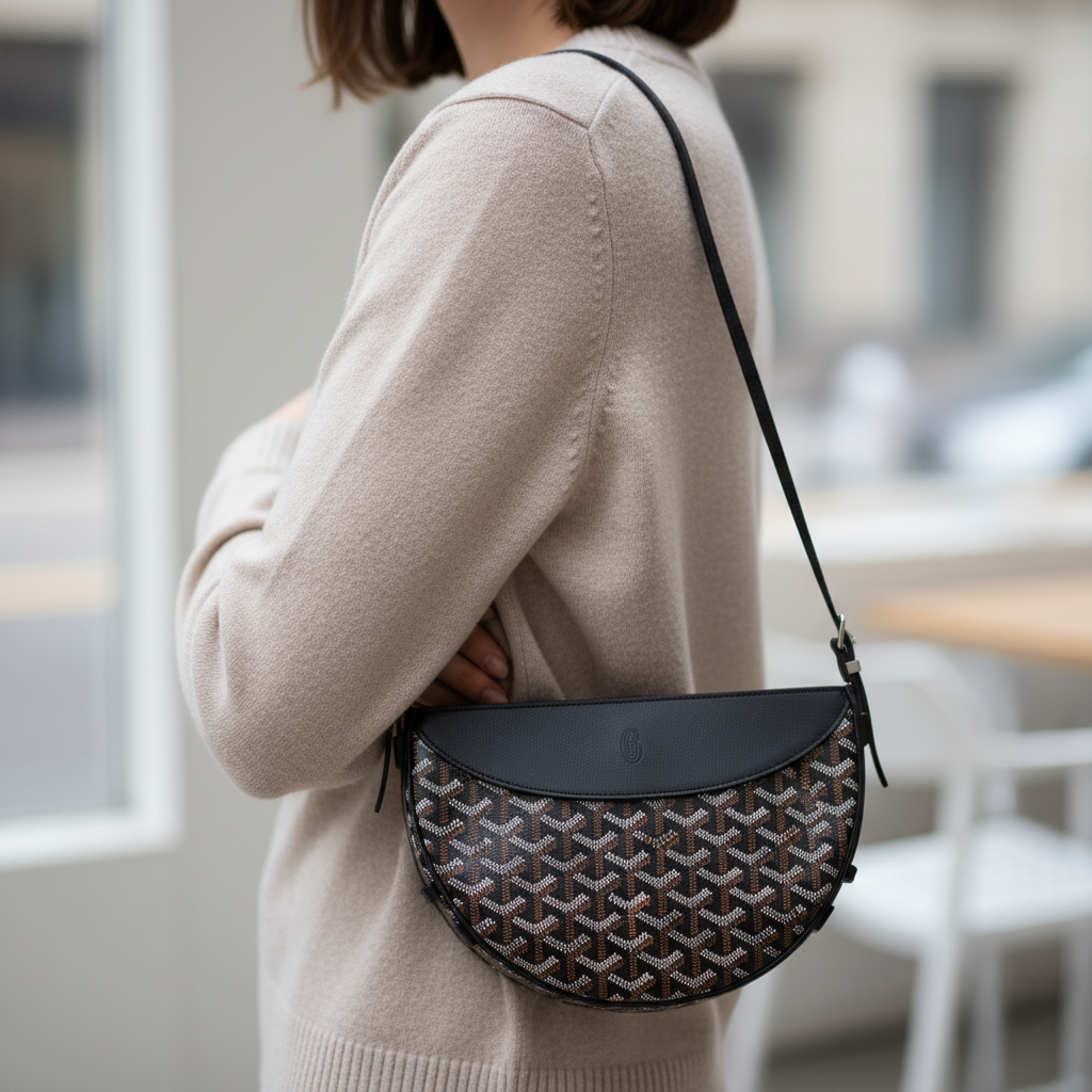 Hirondelle Crossbody Bag In Black