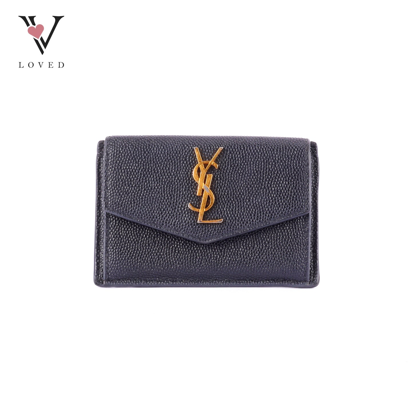 YSL Uptown Flap Card Case