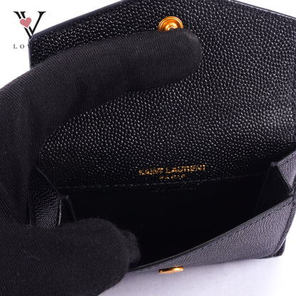 YSL Uptown Flap Card Case