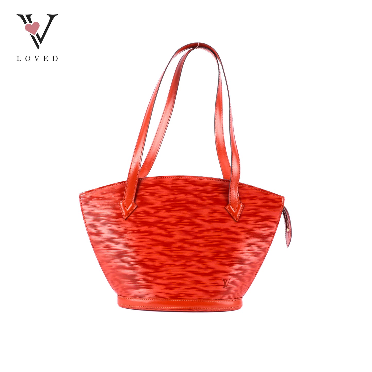 Louis Vuitton	Saint Jacques PM Handbag in Brown Epi Leather