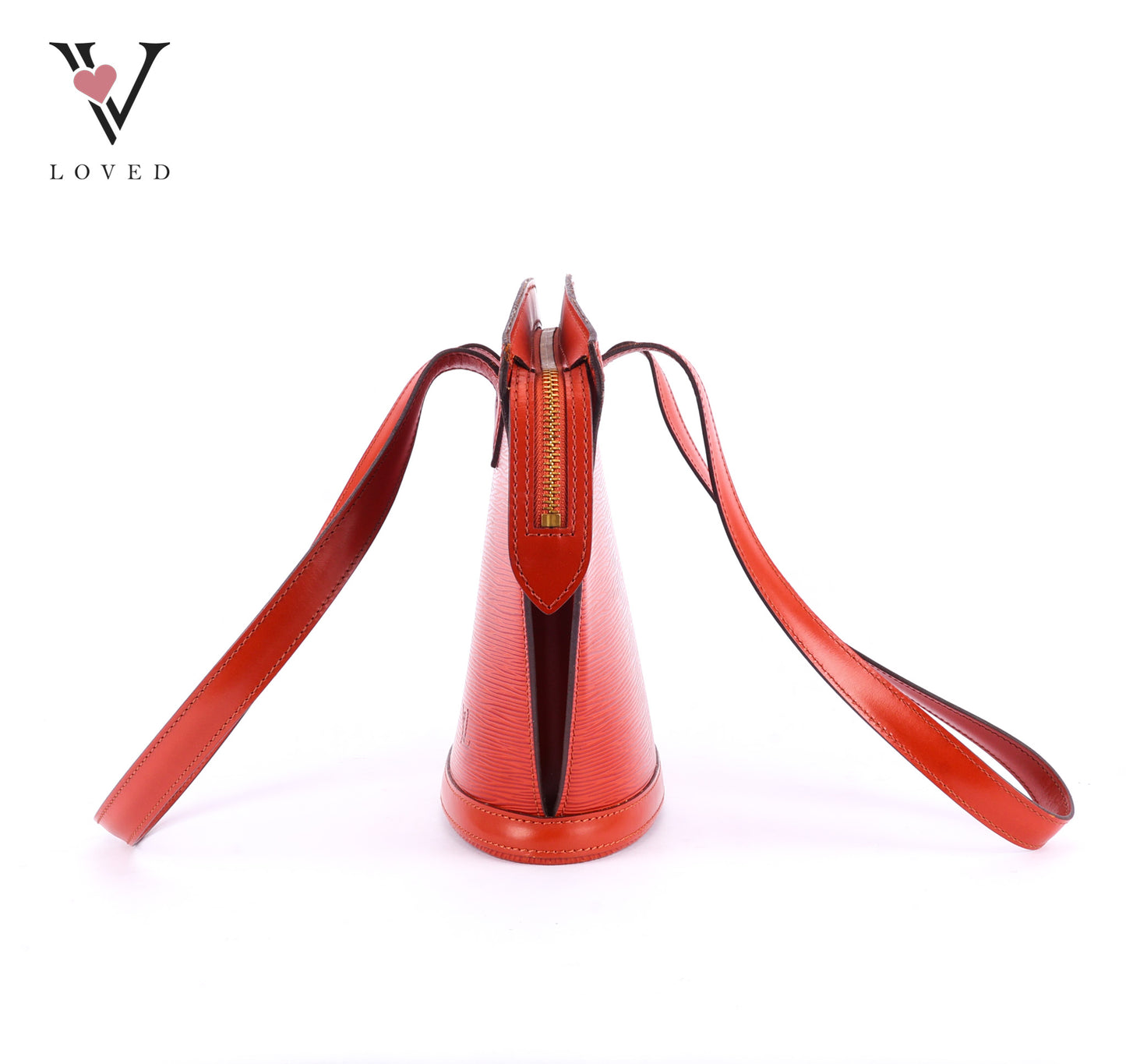 Louis Vuitton	Saint Jacques PM Handbag in Brown Epi Leather