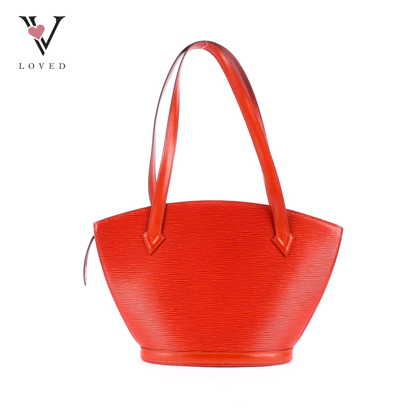 Louis Vuitton	Saint Jacques PM Handbag in Brown Epi Leather