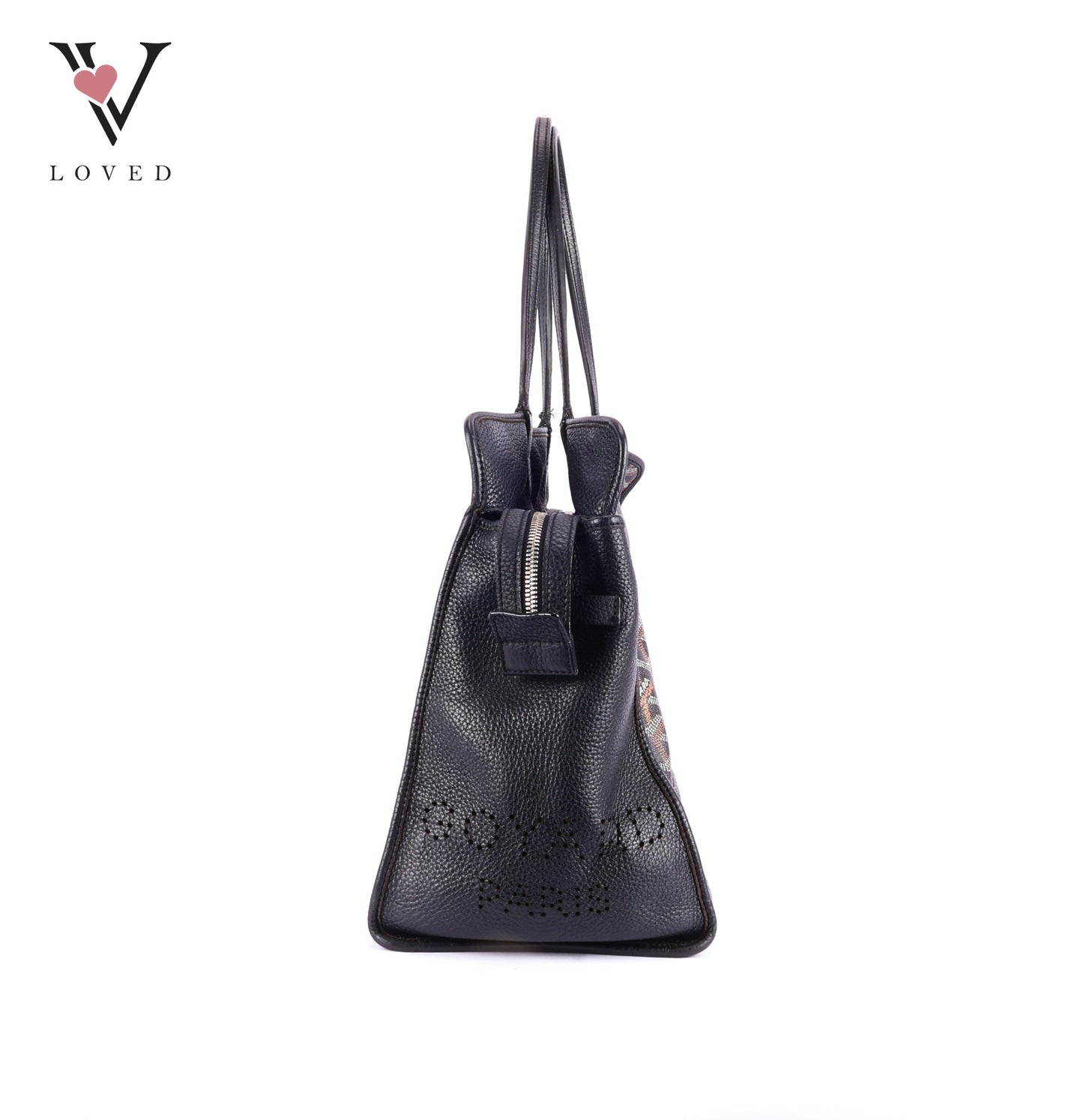 Goyard Sac Hardy PM Tote Bag in Black Goyardine Canvas