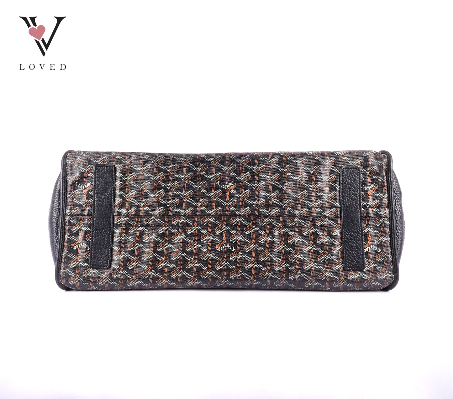 Goyard Sac Hardy PM Tote Bag in Black Goyardine Canvas