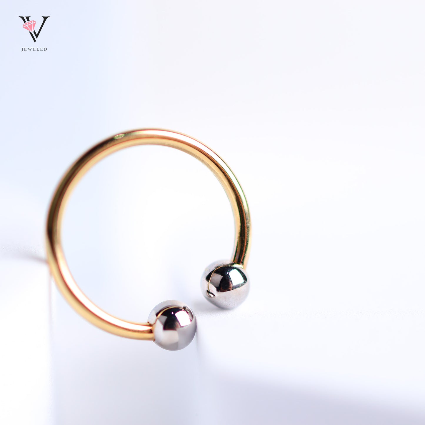 Two-Tone Ball Ring