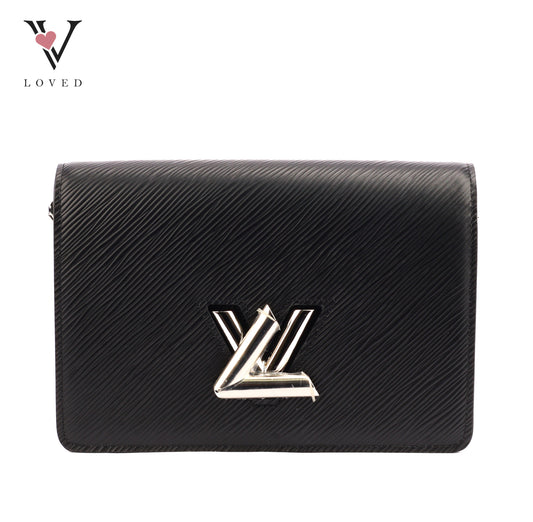 Louis Vuitton Twist PM In Black Epi Leather