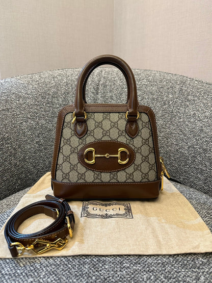 Gucci Horsebit 1955 In Brown Leather
