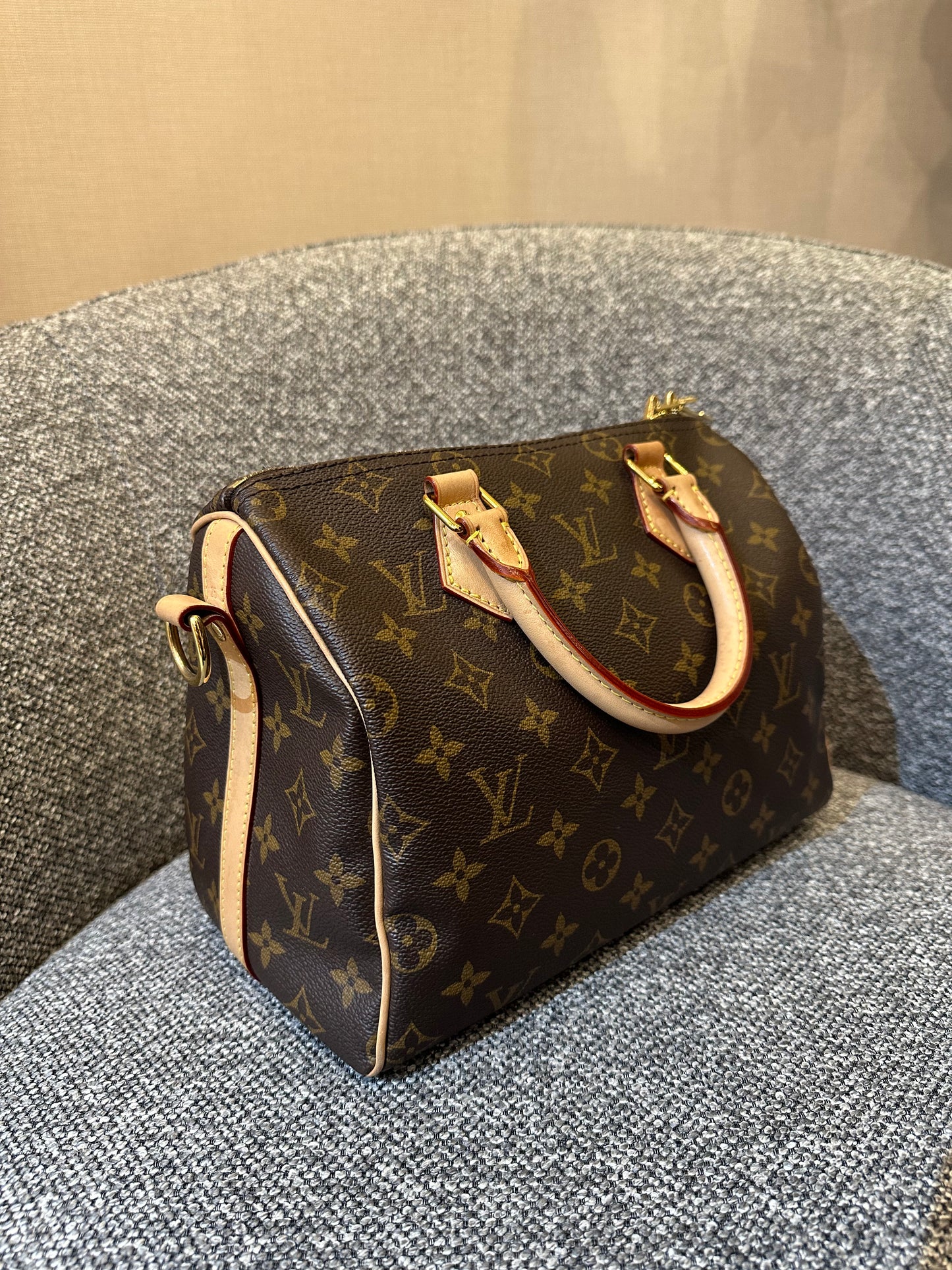 Louis Vuitton Speedy 25 Bandouliere in Monogram Canvas