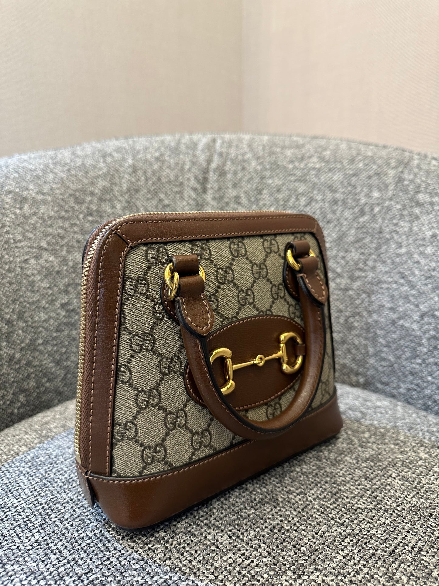 Gucci Horsebit 1955 In Brown Leather