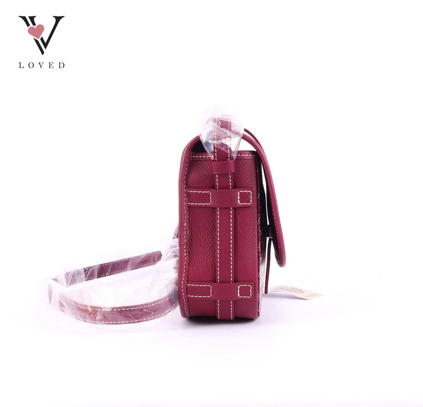 Goyard Sac Belvedere PM Bag Bordeaux Burgundy