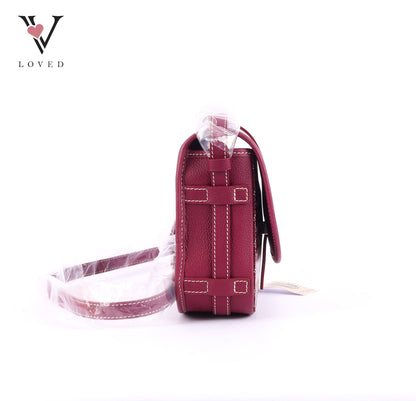 Goyard Sac Belvedere PM Bag Bordeaux Burgundy