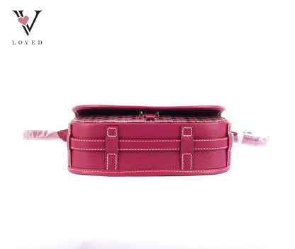 Goyard Sac Belvedere PM Bag Bordeaux Burgundy