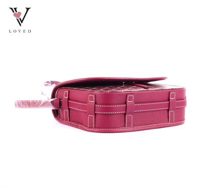 Goyard Sac Belvedere PM Bag Bordeaux Burgundy