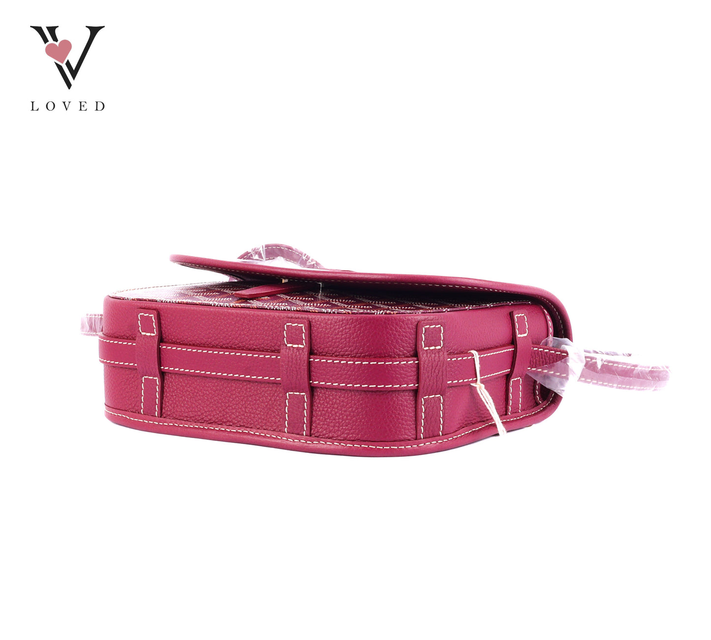 Goyard Sac Belvedere PM Bag Bordeaux Burgundy