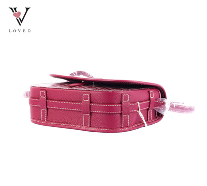 Goyard Sac Belvedere PM Bag Bordeaux Burgundy