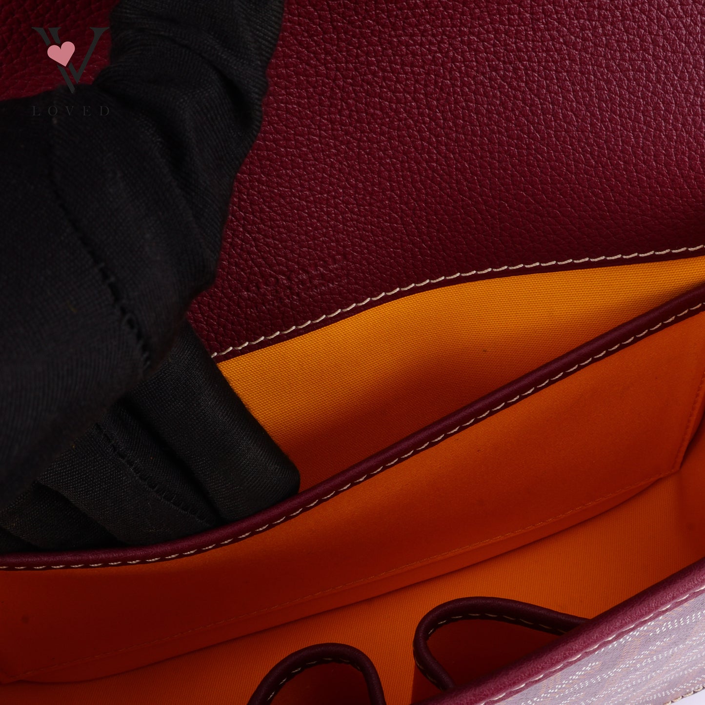 Goyard Sac Belvedere PM Bag Bordeaux Burgundy