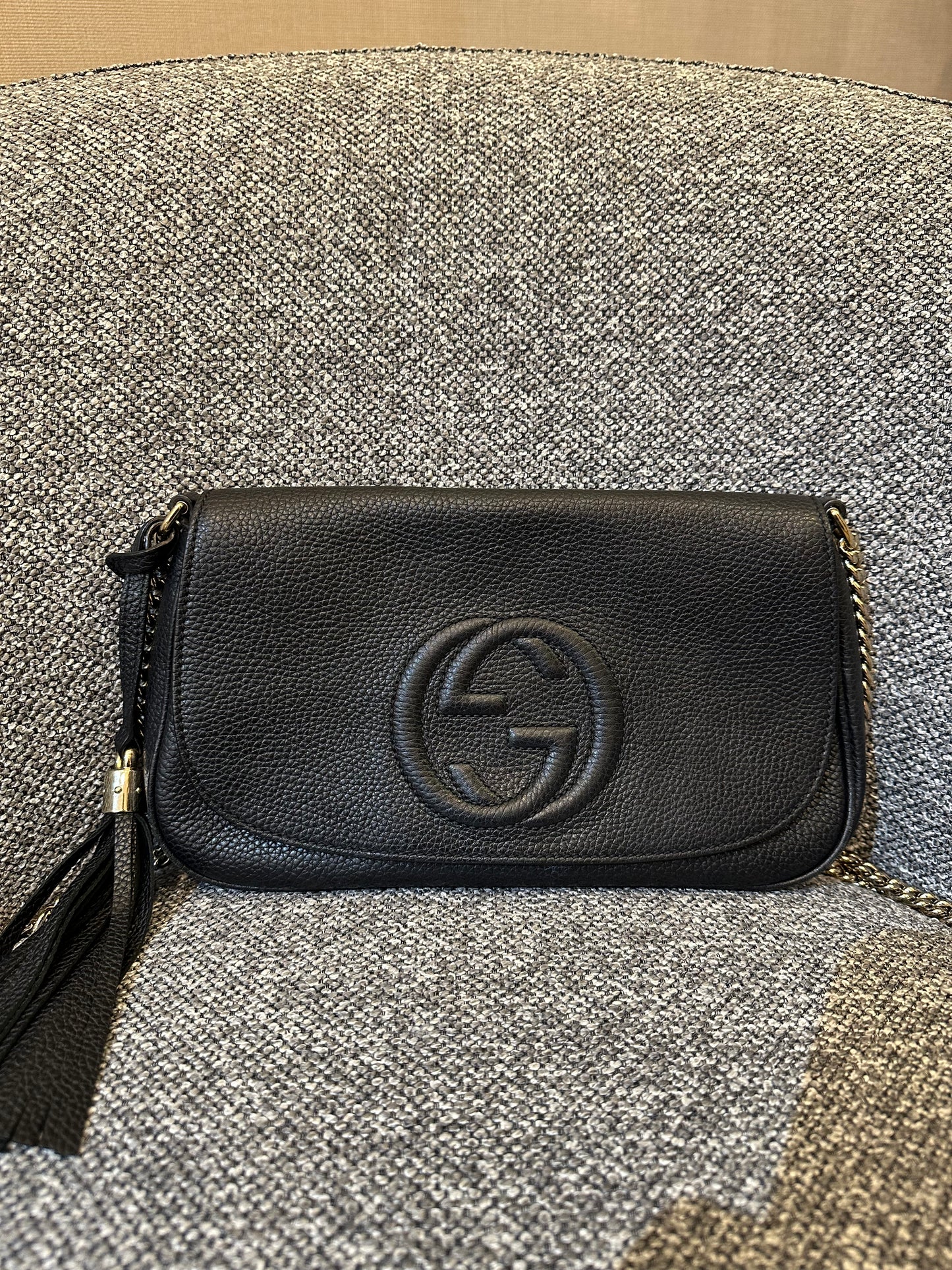 Gucci Soho Flap Crossbody Bag