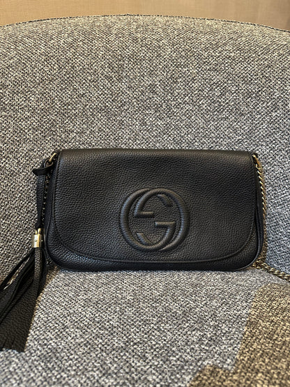 Gucci Soho Flap Crossbody Bag