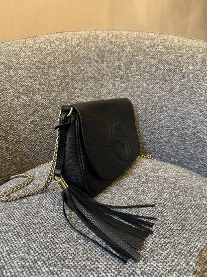 Gucci Soho Flap Crossbody Bag