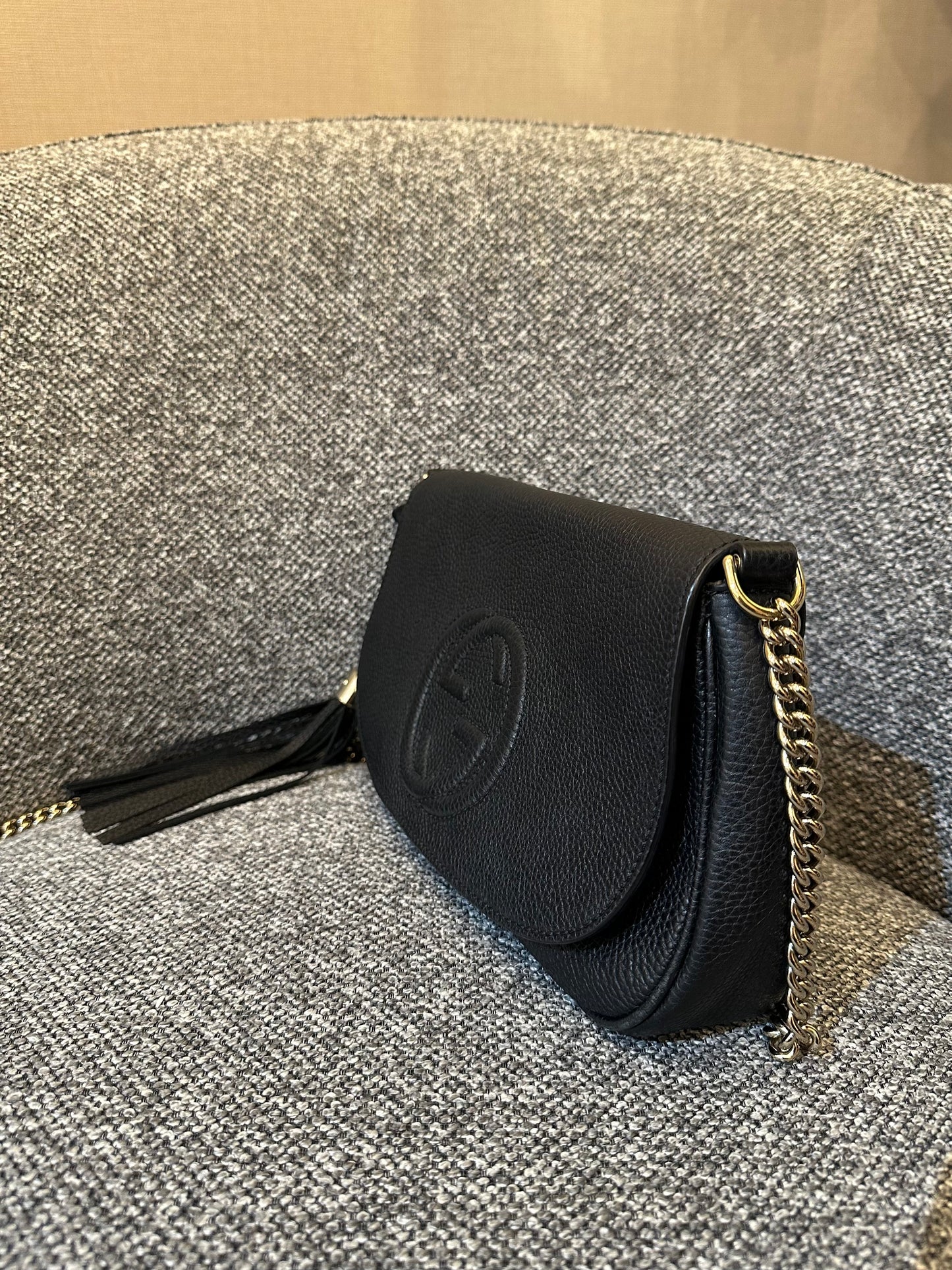 Gucci Soho Flap Crossbody Bag