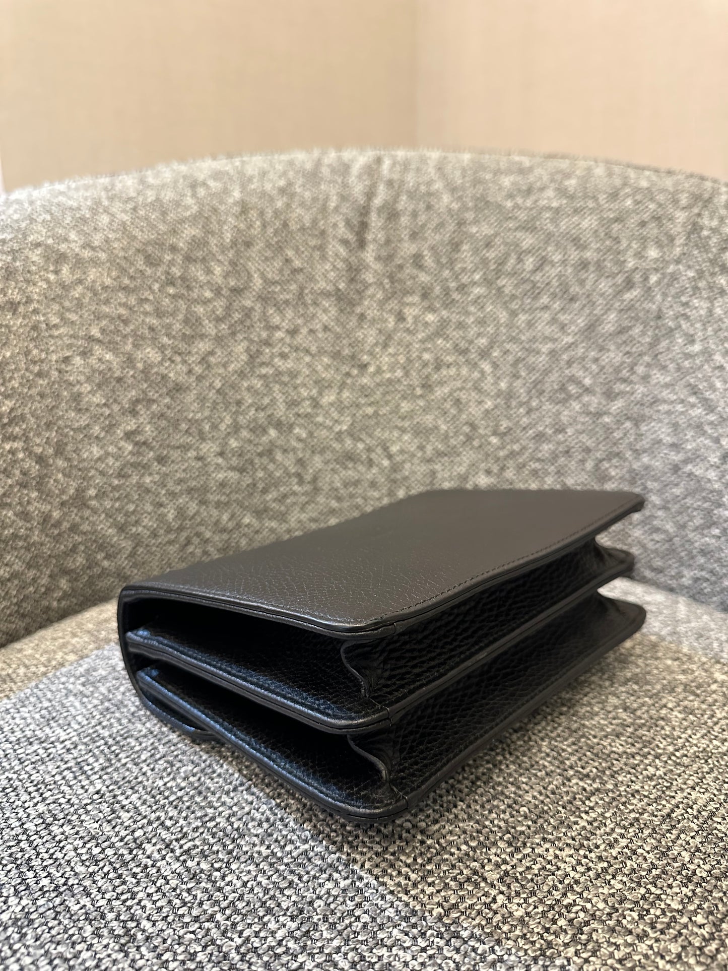 Gucci Interlocking Small In Black Leather