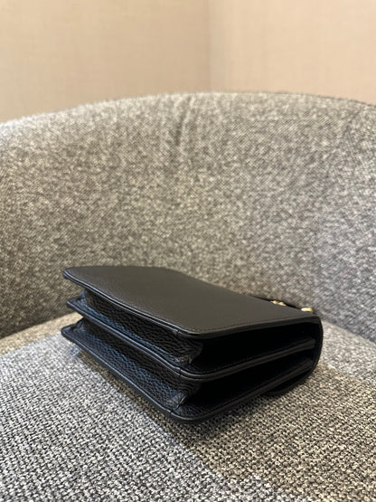 Gucci Interlocking Small In Black Leather