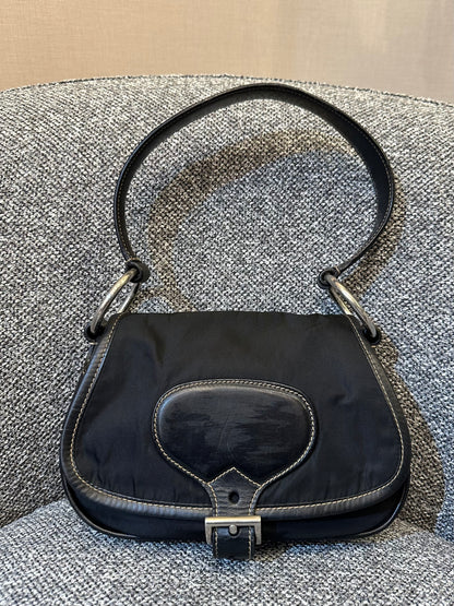 Prada Tessuto Nylon Corsaire Shoulder Bag