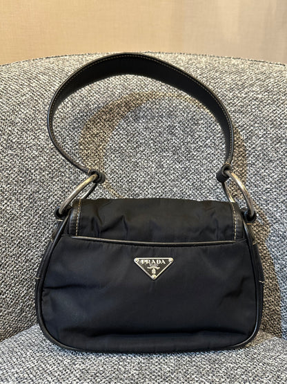 Prada Tessuto Nylon Corsaire Shoulder Bag