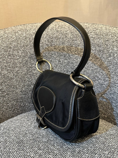 Prada Tessuto Nylon Corsaire Shoulder Bag