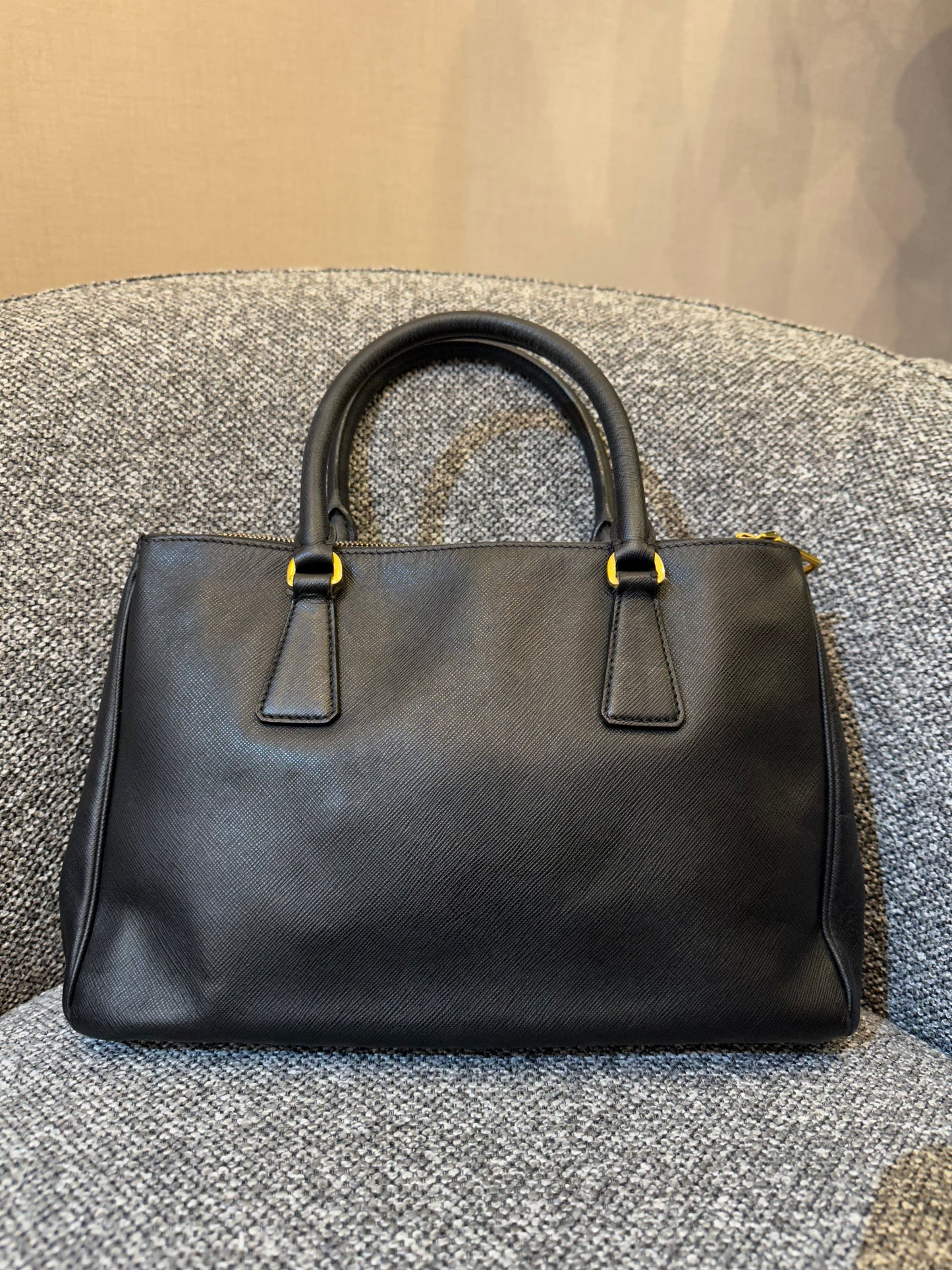 Prada Small Galleria Double Zip Tote Bag