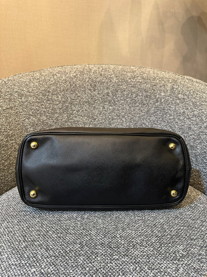 Prada Small Galleria Double Zip Tote Bag
