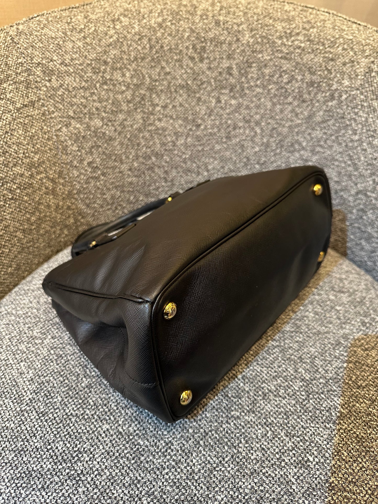 Prada Small Galleria Double Zip Tote Bag