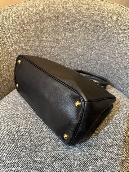 Prada Small Galleria Double Zip Tote Bag