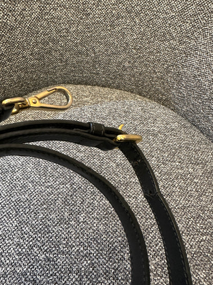 Prada Nylon Two-Way Bag In Black