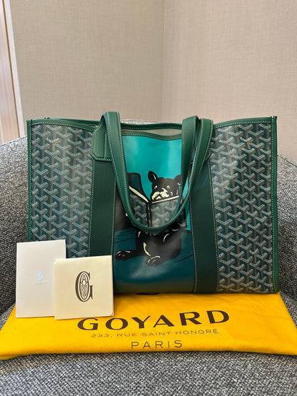 Goyard Villette With French Bulldog Design