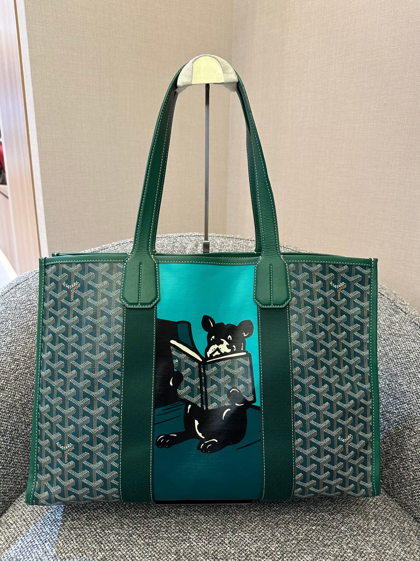 Goyard Villette With French Bulldog Design