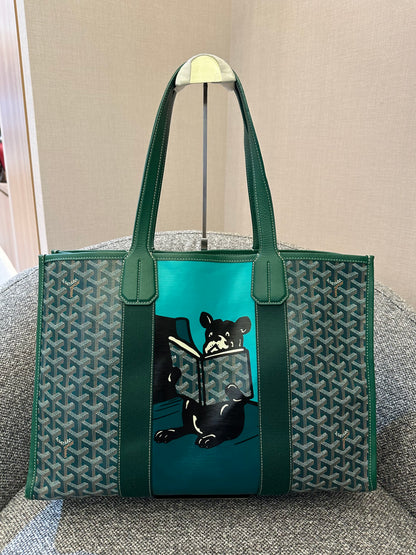 Goyard Villette With French Bulldog Design