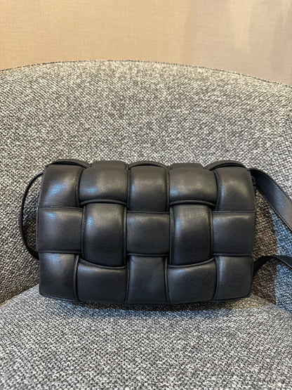 Bottega Veneta Padded Cassette Bag in Black