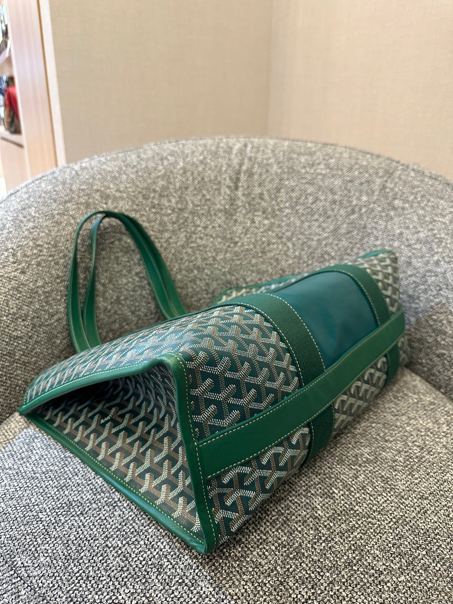 Goyard Villette With French Bulldog Design