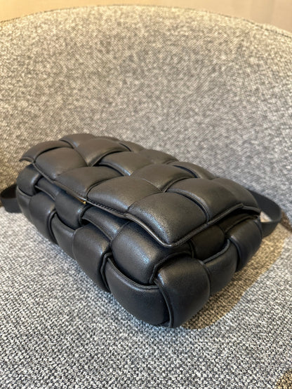 Bottega Veneta Padded Cassette Bag in Black
