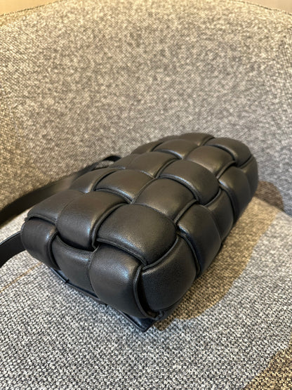 Bottega Veneta Padded Cassette Bag in Black