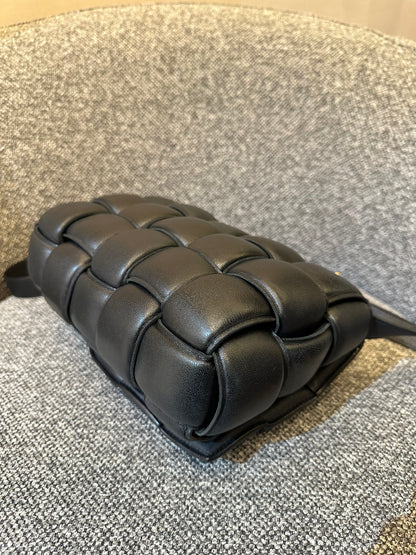 Bottega Veneta Padded Cassette Bag in Black