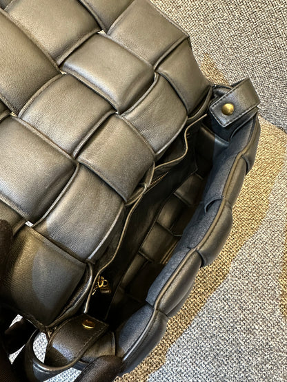 Bottega Veneta Padded Cassette Bag in Black