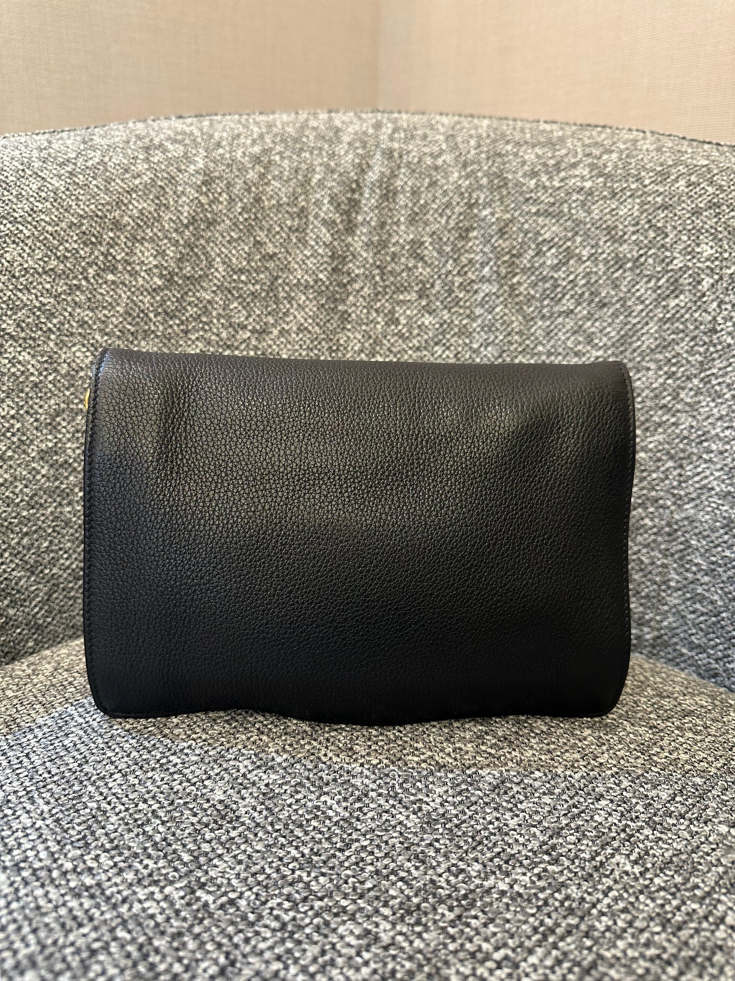 Prada Saffiano Crossbody Bag In Black