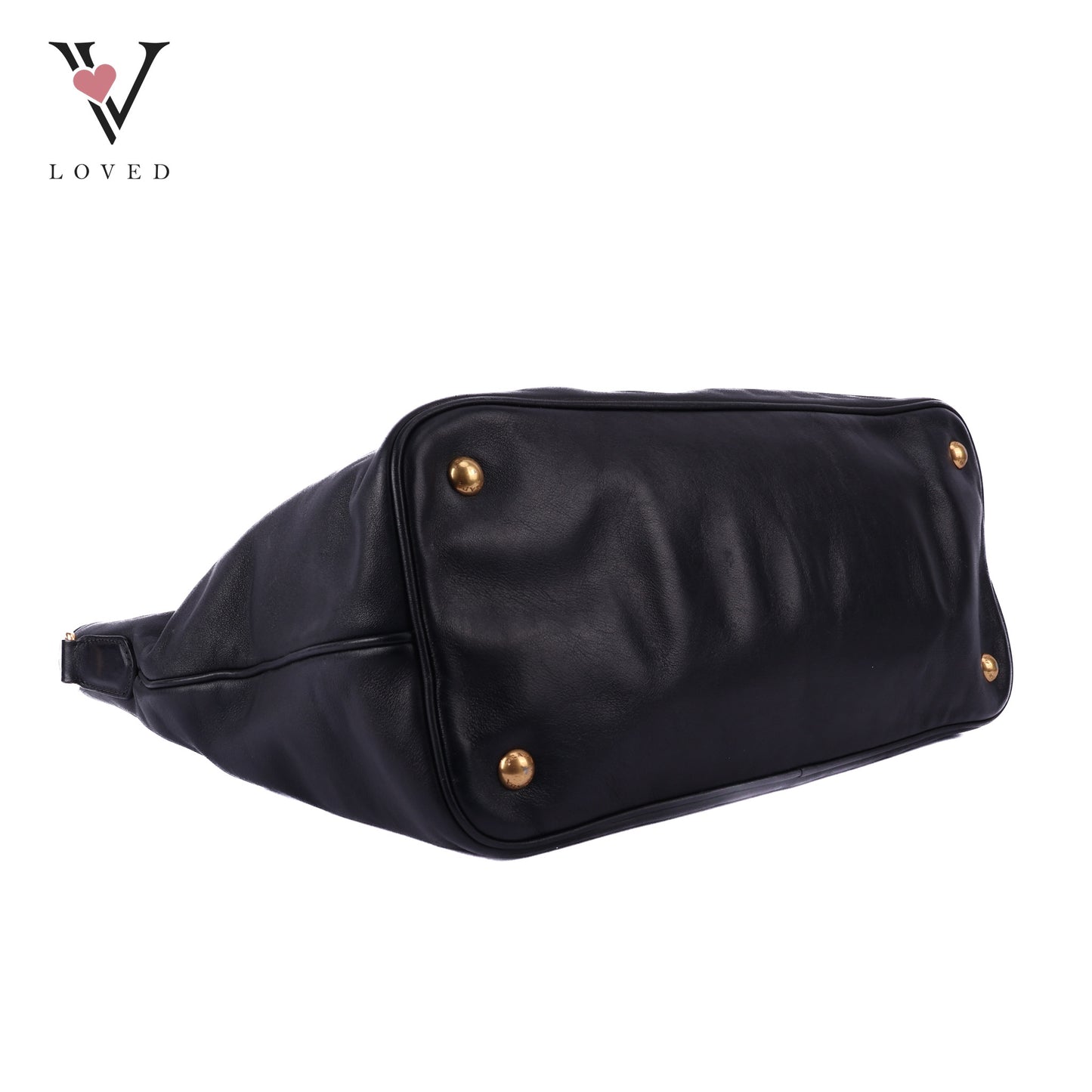 Two-way Bag In Black Leather